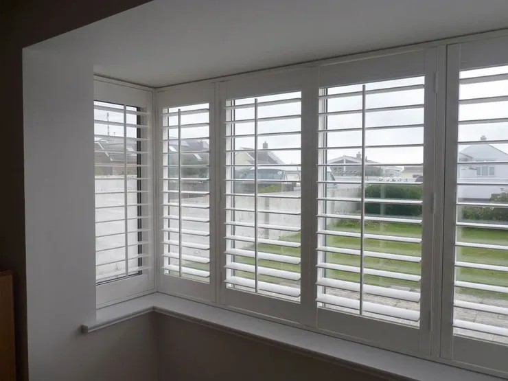 Indoor window internal pvc plantation shutters