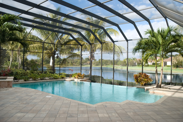 Swimming Pool Screens, Covered Pool Enclosures Supplier | Smartex