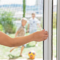 Retractable Roller Fly Screen Door Let Fresh Air In and Keep Insect Out