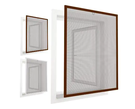 Insect screen stenter window mesh screen frame