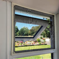 Magnetic Mesh Fly Screens for Windows available in any colors