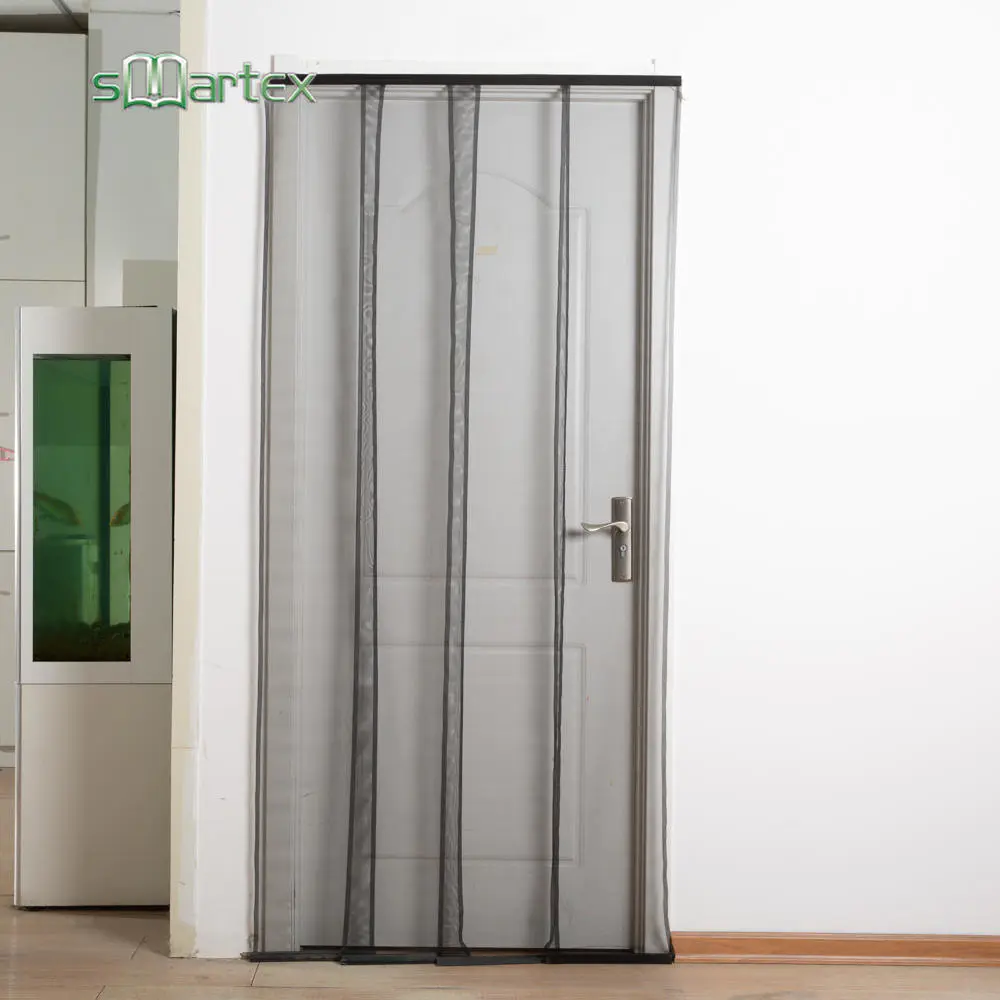 Insect screen door curtain mesh curtains with REACH SVHC174