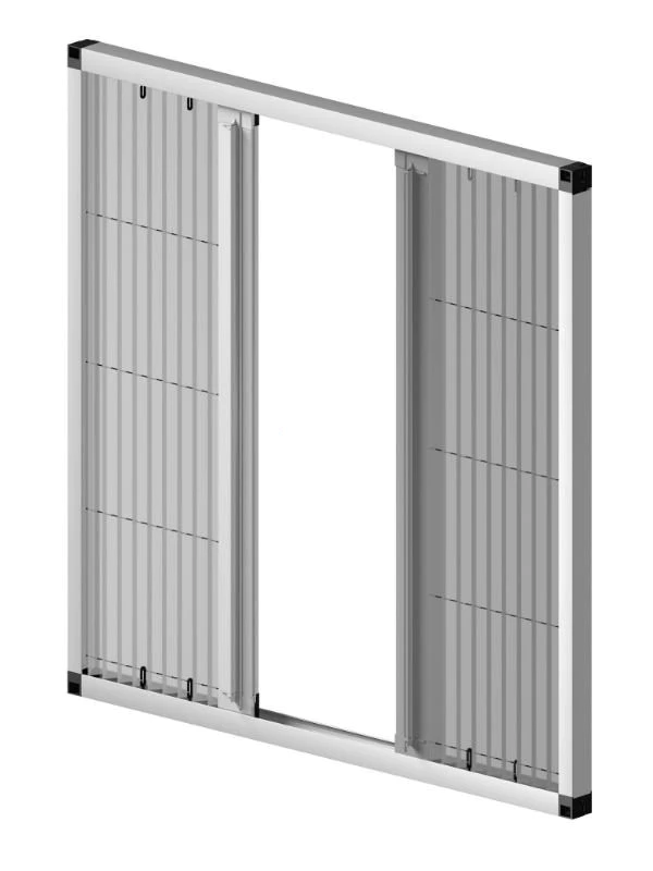 Wholesale Retractable screen door with pleated mesh From China-Smartex