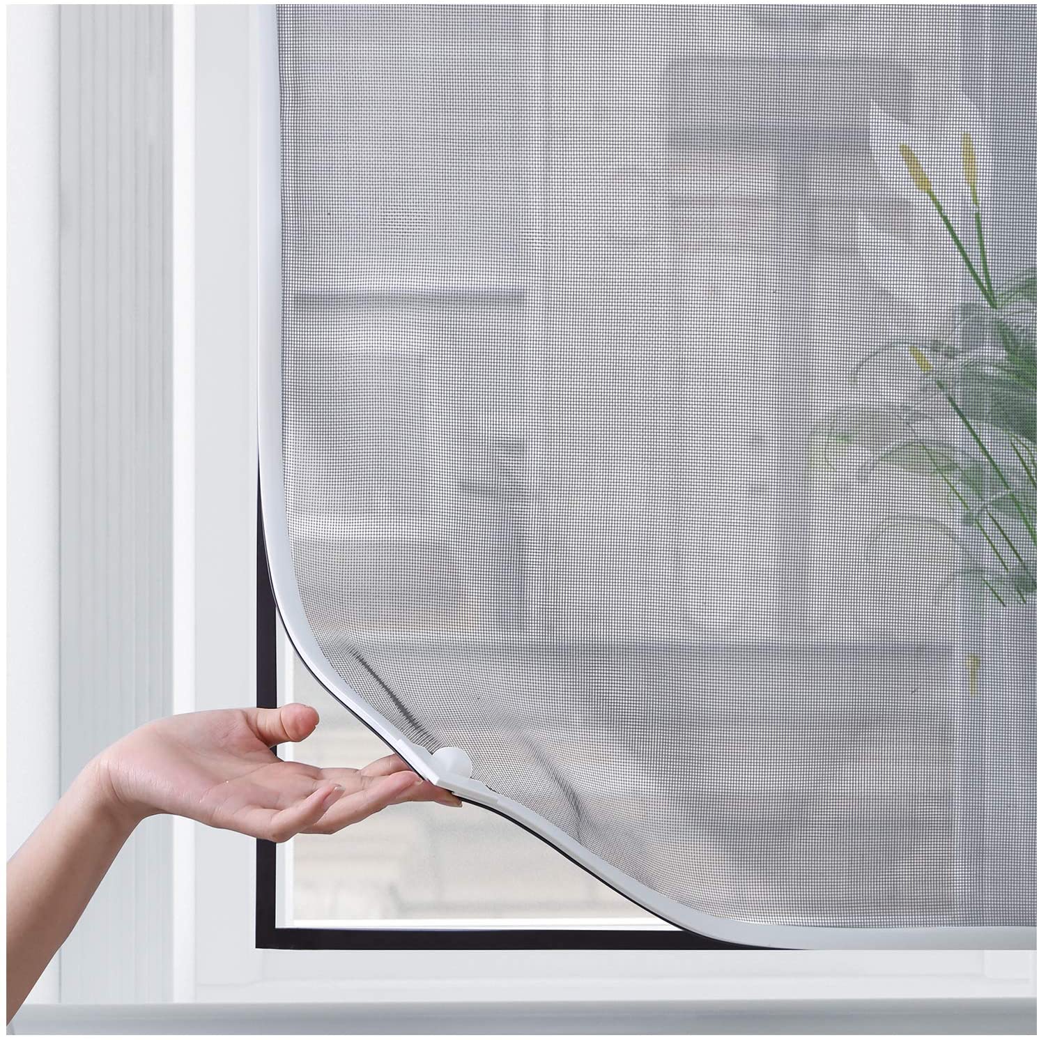 Smartex magnetic fly screen window company for home-1
