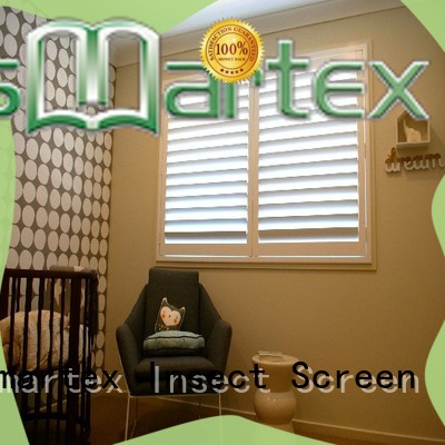 Smartex recyclable pvc shutter blinds company for home