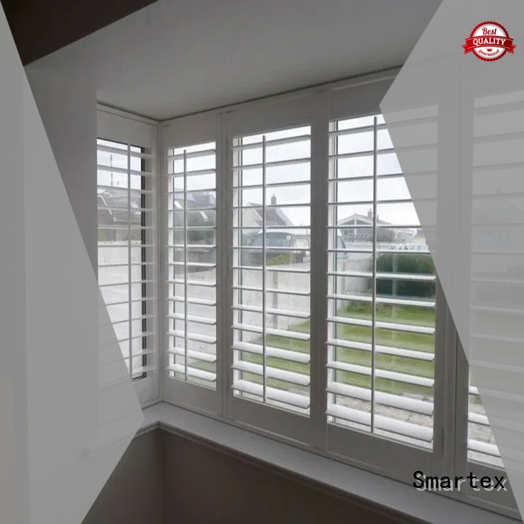 Smartex pvc window shutters company for home use