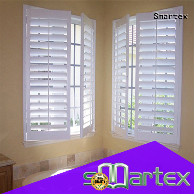 Smartex top quality custom pvc shutters best supplier for preventing insects