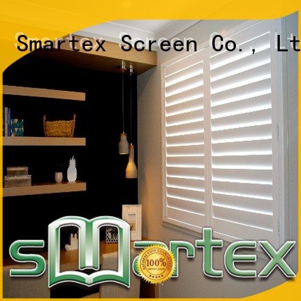 Smartex cost-effective pvc exterior shutters factory for preventing insects