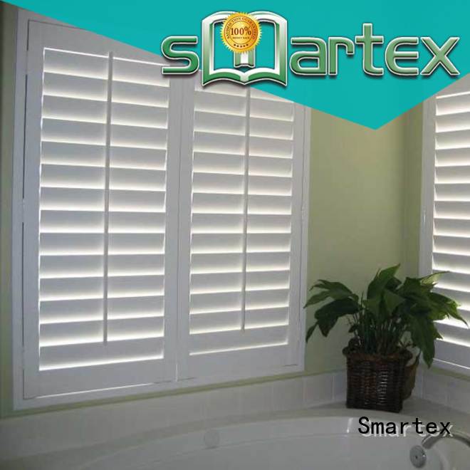 Smartex pvc shutter blinds wholesale for preventing insects