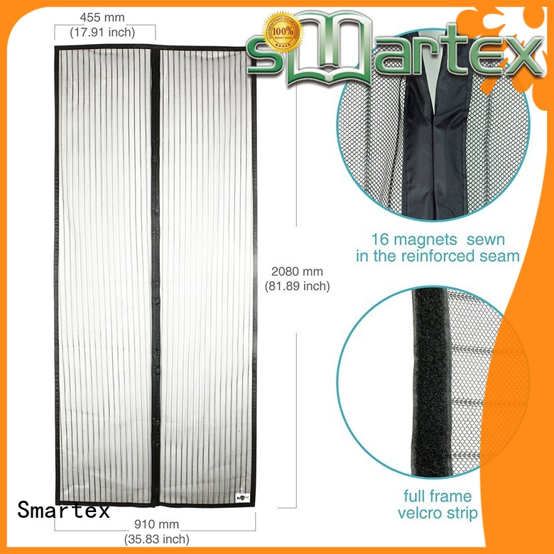 Smartex top selling magnetic fly screen door curtain factory price for preventing insects