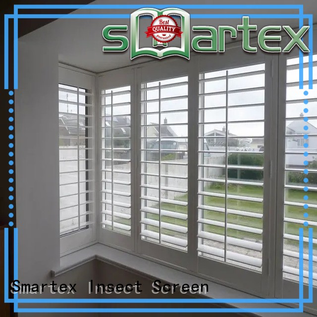 Smartex pvc shutter blinds wholesale for home use