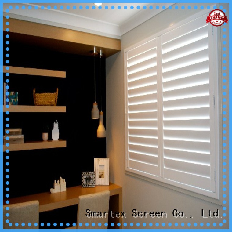 Smartex pvc shutter blinds wholesale for preventing insects