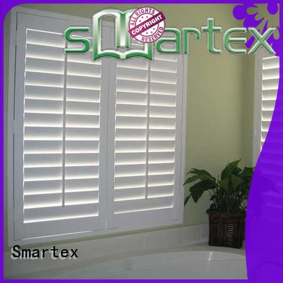 Smartex pvc window shutters exterior supply for home use